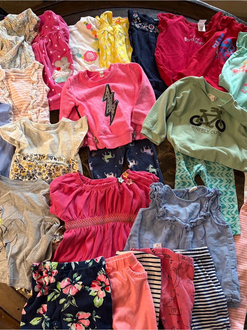 Spring baby girl clothes bundle